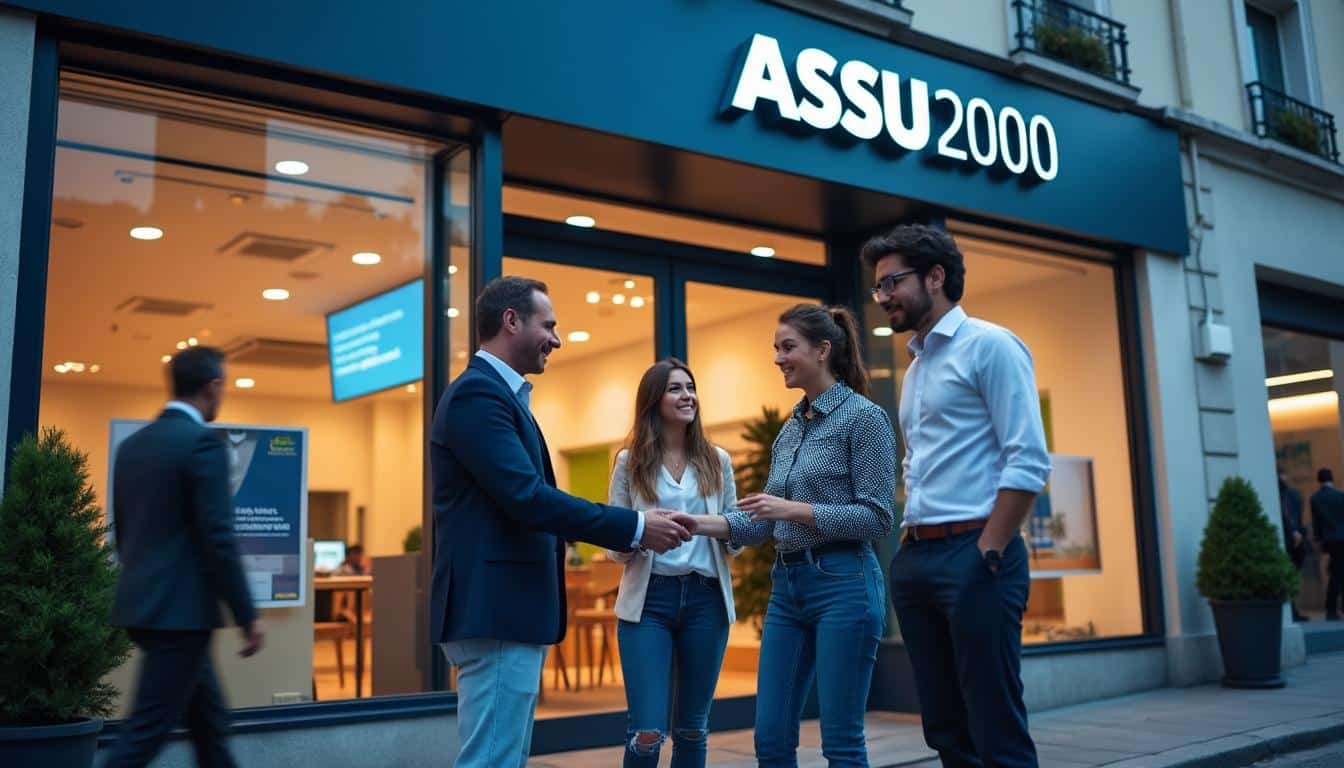 Illustration: Assu 2000, une entreprise d’assurance au service des particuliers et professionnels