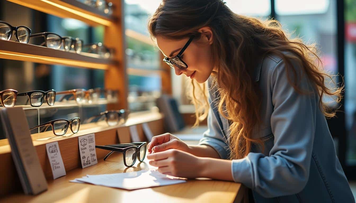 Illustration: Déchiffrer le prix des lunettes de vue sans mutuelle : ce qui compose le montant final