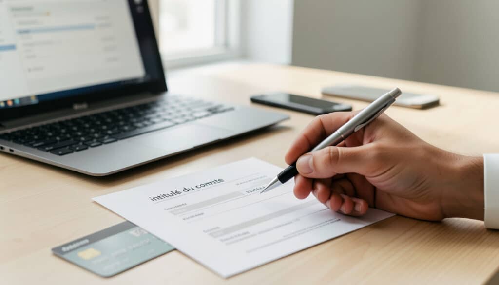 Intitulé d’un compte bancaire : définition et utilité